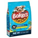 Bakers Adult Chicken & Veggie Dog Food 3kg