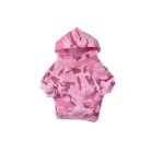 Pink Camo Hoodie for Dogs - XXL 24