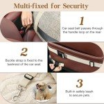Pawaboo Booster Car Seat for Small Dogs