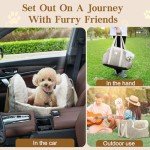 Pawaboo Booster Car Seat for Small Dogs