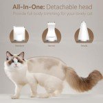 Quiet Dog Grooming Clippers Kit with Accessories