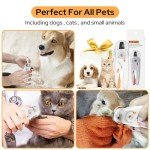 LED Dog Nail Clippers with Safety Guard & File