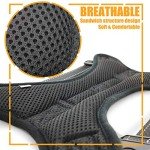 Adjustable No-Pull Dog Harness with Lead - Black