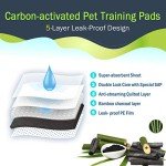 Super Absorbent Carbon Puppy Training Pads - 50 Count