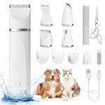 Hoofun 4-in-1 Low Noise Dog Grooming Clippers