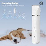 Hoofun 4-in-1 Low Noise Dog Grooming Clippers