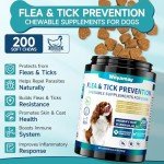 Natural Flea and Tick Soft Chews for Dogs