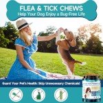 Natural Flea and Tick Soft Chews for Dogs