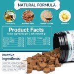 Natural Flea and Tick Soft Chews for Dogs