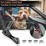 Eyein 2-in-1 Adjustable Dog Car Seat Belt