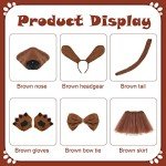 Puppy Costume Set with Ears, Bowtie, and More