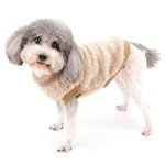 Zunea Cozy Fleece Dog Sweater for Small Pets