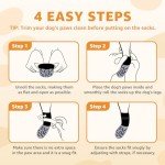 Anti-Slip Dog Socks for Senior Dogs - 2 Pairs