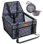 Pawpiz Small Dog Car Seat for Safe Travel