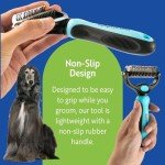 DakPets Double-Sided Grooming Brush for Dogs & Cats