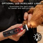 Rechargeable Low Noise Pet Grooming Clippers Set