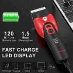 Rechargeable Low Noise Pet Grooming Clippers Set