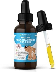 Natural Flea & Tick Repellent for Dogs - 50ml