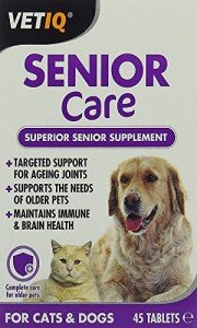 VETIQ Senior Care Tablets for Dogs & Cats