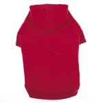 Red Basic Hoodie for Large Dogs, 20