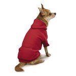 Red Basic Hoodie for Large Dogs, 20