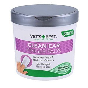 50 Pack Dog Ear Cleaning Wipes and Pads