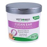 50 Pack Dog Ear Cleaning Wipes and Pads