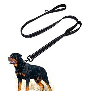 Strong Reflective Dual Handle Dog Leash 1.5m
