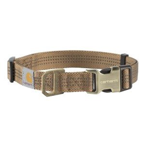 Carhartt Brown Medium Dog Collar for All Breeds