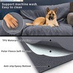 2-Pack Washable Dog Pee Pads - Non-Slip 100x70cm