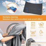 2-Pack Washable Dog Pee Pads - Non-Slip 100x70cm