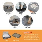 2-Pack Washable Dog Pee Pads - Non-Slip 100x70cm