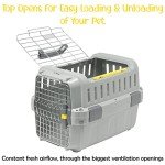 Sturdy Pet Carrier for Dogs and Cats - 3 Sizes