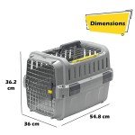 Sturdy Pet Carrier for Dogs and Cats - 3 Sizes