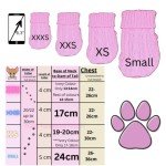 Cozy Knit Pink Winter Coat for Tiny Dogs