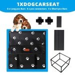Foldable Waterproof Dog Booster Car Seat