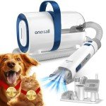 Oneisall Dog Grooming Kit with Vacuum System