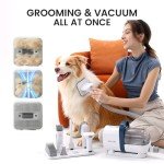 Oneisall Dog Grooming Kit with Vacuum System