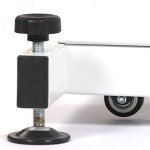 Electric Dog Grooming Table with H Frame - Blue