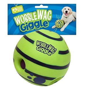 Wobble Wag Giggle Dog Toy Ball