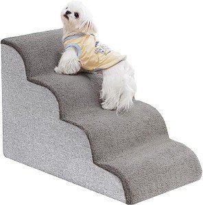 4-Step Pet Stairs for Small Dogs and Cats