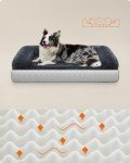 Feandrea XL FluffyHug Dog Bed - Dark Gray