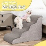 4-Step Pet Stairs for Small Dogs and Cats