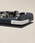 Feandrea XL FluffyHug Dog Bed - Dark Gray