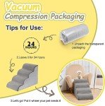 4-Step Pet Stairs for Small Dogs and Cats