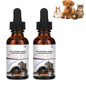 Flea and Tick Drops for Dogs and Cats - 30ML