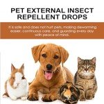 Flea and Tick Drops for Dogs and Cats - 30ML