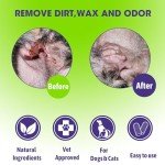 Gentle Ear Wipes for Dogs & Cats - 50 Count