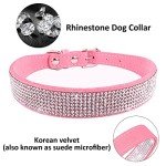Cute Rhinestone Puppy Collar for Cats and Small Dogs