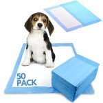 Puppy Training Pads - 50 Pack, Highly Absorbent